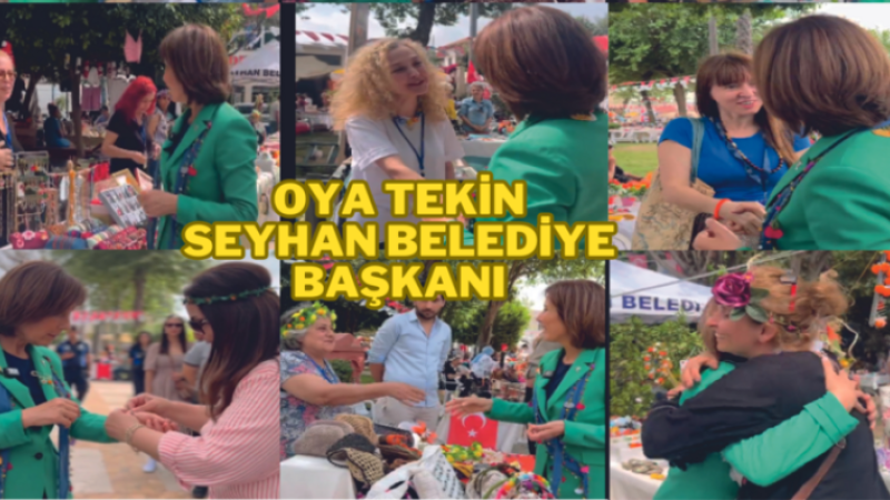TEKİN PORTAKAL ÇİÇEĞİ KARNAVALINI ZİYARET ETTİ