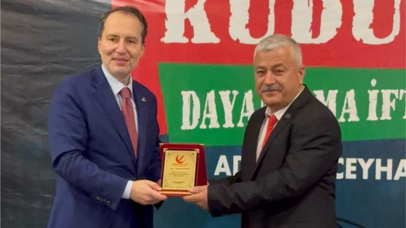 Ramazan İregör’e Başarı Plaketi! Fatih Erbakan’dan Teşkilata Övgü