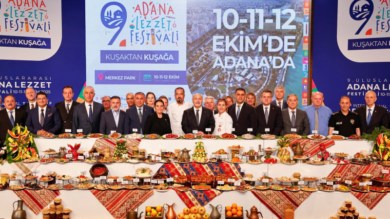 Türkiye de ilk defa Lezzet Festivali Adana'da başladı