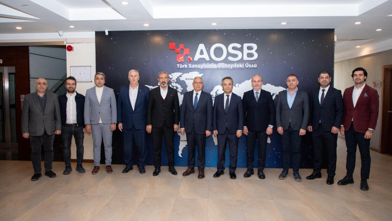 DAİMFED’den AOSB Başkanı Bekir Sütcü’ye Ziyaret