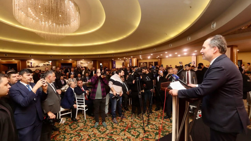 ADANA'DA ERBAKAN COŞKUSU