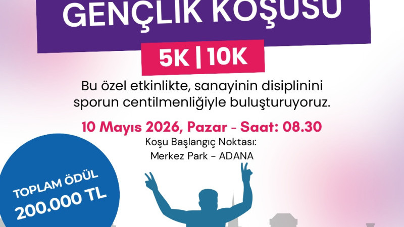 Sanayi Gençlik Koşusu 10 Mayıs’ta
