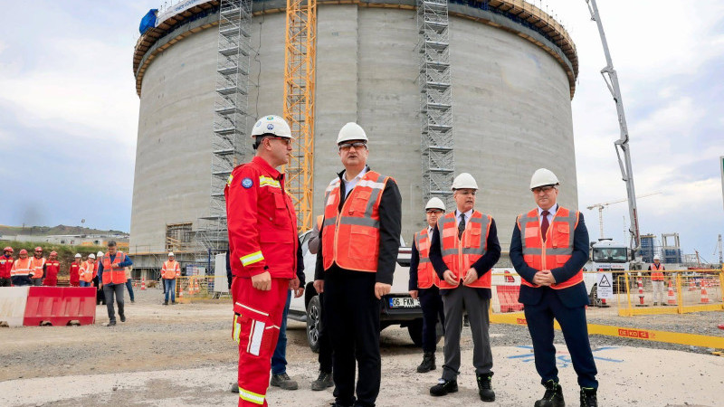 Vali Yavuz Enerji Yatırımını İnceledi