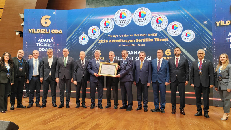 ‎Adana Ticaret Odası’ndan Tarihi Başarı