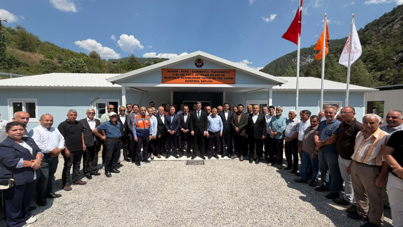 Feke-Saimbeyli Yolunda 3 Bin 900 Metrelik İki Tünel 